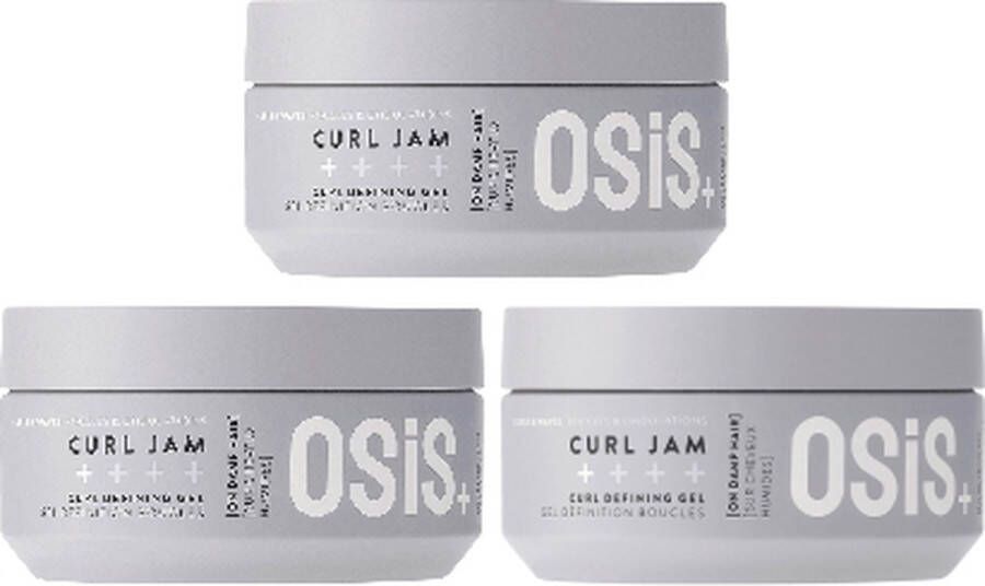 Schwarzkopf OSiS+ Curl Jam Curl defining gel voordeelverpakking 3 x 300 ml