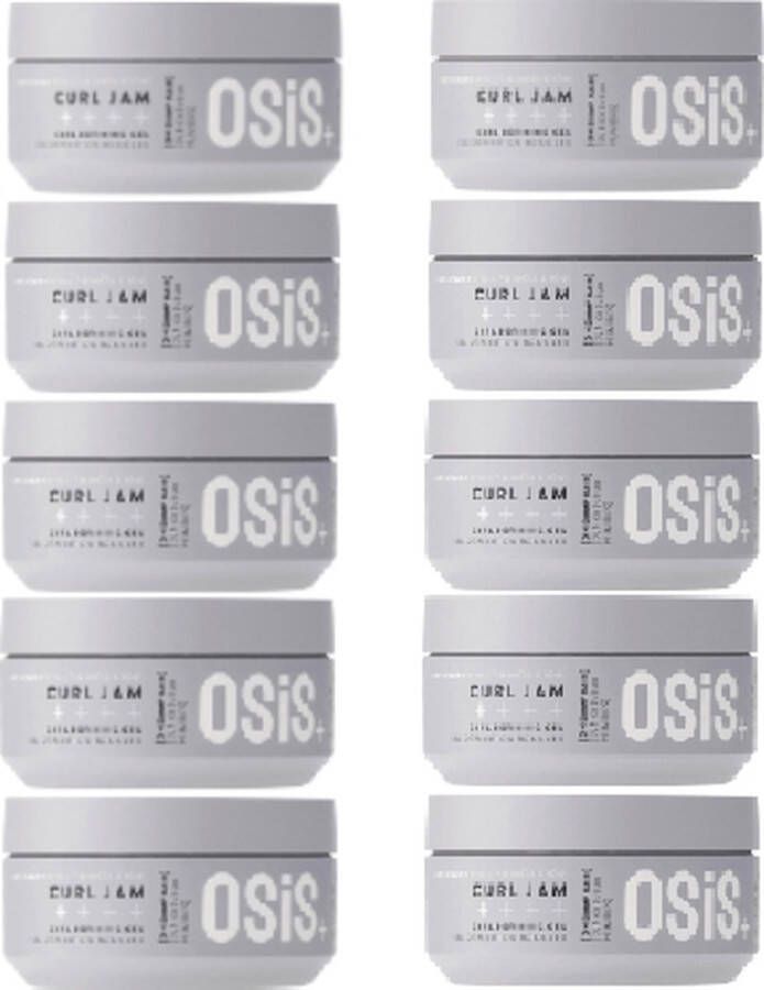 Schwarzkopf OSiS+ Curls & Waves Curl Jam Defining Gel voordeelverpakking 15 x 300ml