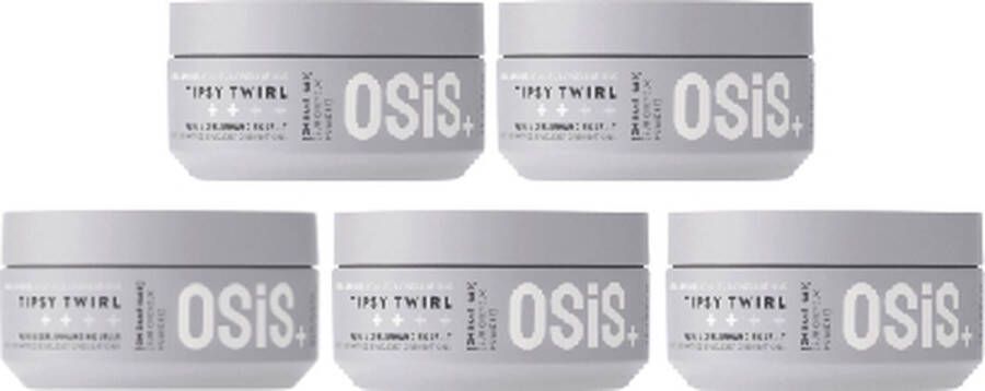 Schwarzkopf OSiS+ Curls & Waves Tipsy Twirl Wave & Curl Enhancing Jelly voordeelverpakking 5 x 300ml