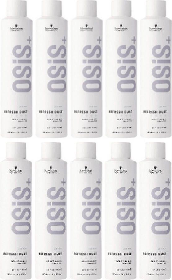 Schwarzkopf OSiS+ Refresh Dust Bodifying Dry Shampoo voordeelverpakking 10 x 300ml