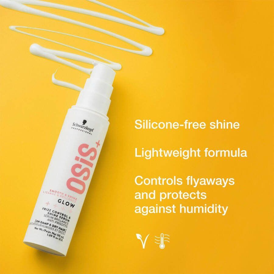 Schwarzkopf OSiS+ Smooth & Shine Glow Frizz Control & Shine Serum 50ml