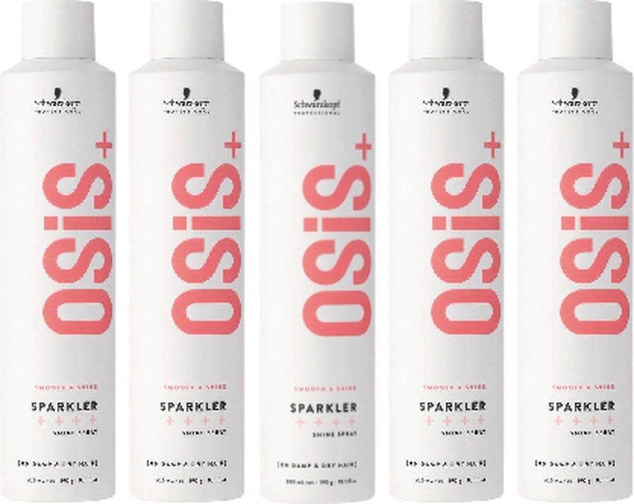Schwarzkopf OSiS+ Sparkler Shine Spray voordeelverpakking 10 x 300ml
