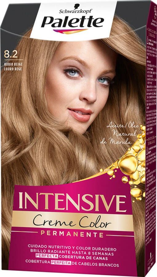 Schwarzkopf Permanente Kleur Palette Lichtblond N 8 2