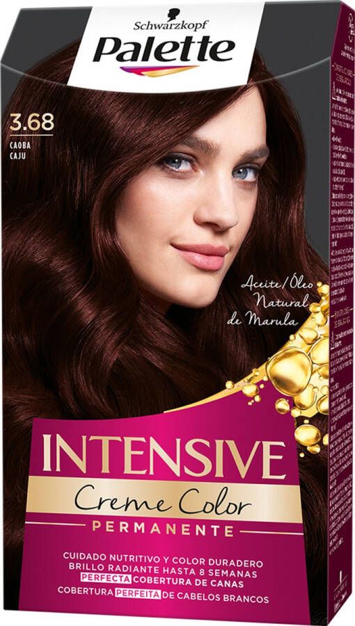 Schwarzkopf Palette Intensive Tint #3.68-mahogany 1 Pcs