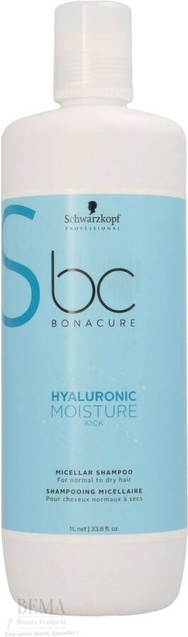 Schwarzkopf Professional BC Bonacure Hyaluronic Moisture Kick (Normal To Dry Hair) Micellar Shampoo