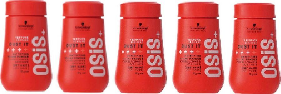 Schwarzkopf Professional Osis+ Dust It Volumepoeder voordeelverpakking 5 x 10 gr