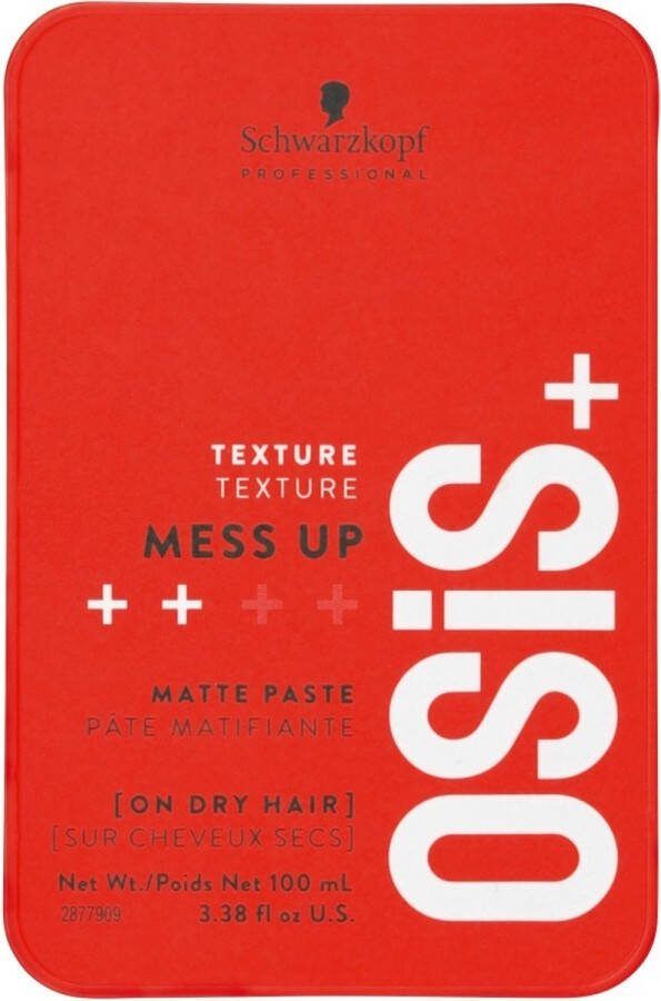Schwarzkopf OSiS+ Texture Mess Up Matte Paste 100ml