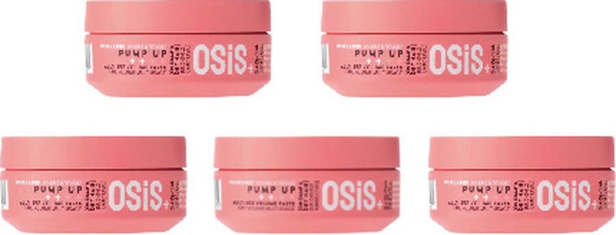 Schwarzkopf Professional OSiS+ Pump Up Paste voordeelverpakking 5 x 85ml