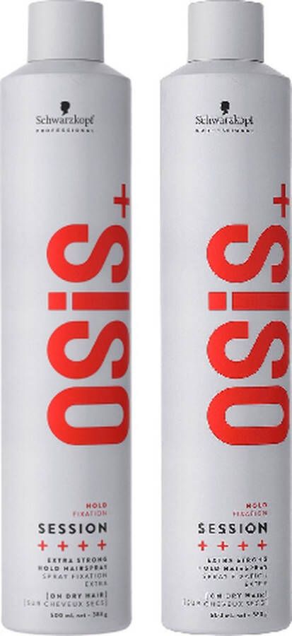 Schwarzkopf Professional OSiS+ Session Hold Haarspray duo pack 2 x 500ml