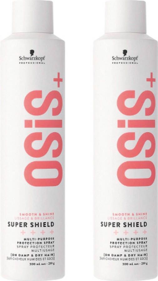 Schwarzkopf Professional OSiS+ Super Shield Hittebescherming voordeelverpakking duo pack 2 x 300ml