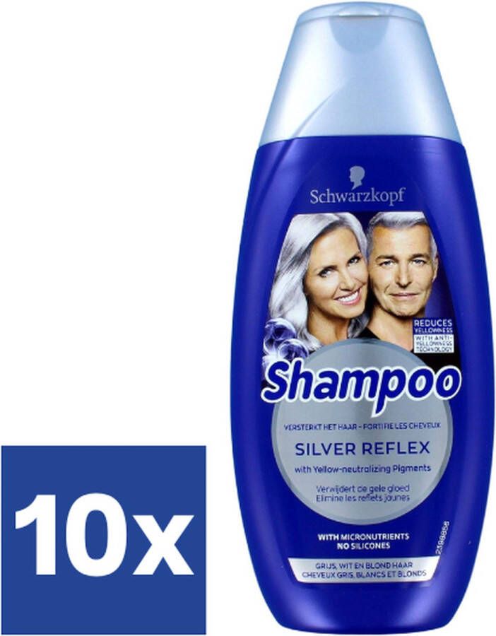 Schwarzkopf Reflex Silver Shampoo 10 x 250 ml