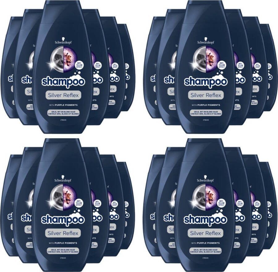 Schwarzkopf Reflex-Silver Shampoo 20x400ml Voordeelverpakking