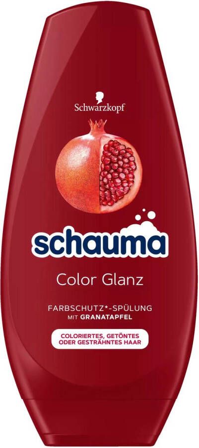 Schwarzkopf Schauma Color Shine kleurbeschermende conditioner met granaatappel 250 ml Crèmespoeling kleurbescherming