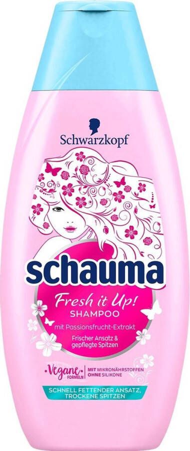 Schwarzkopf Schauma FRESH IT UP Vrouwen Shampoo 400 ml