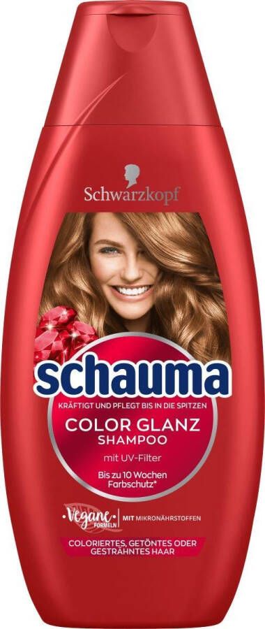 Schwarzkopf Schauma Shampoo Kleur Glans 400 ml