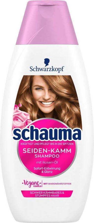 Schwarzkopf Schauma Shampoo Zijden Kam 400 ml