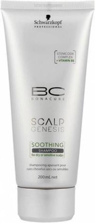Schwarzkopf MULTI BUNDEL 5 stuks Bc Scalp Genesis Soothing Shampoo 200ml