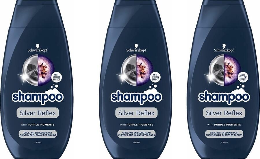 Schwarzkopf Silver Reflex Shampoo 3 x 250 ml