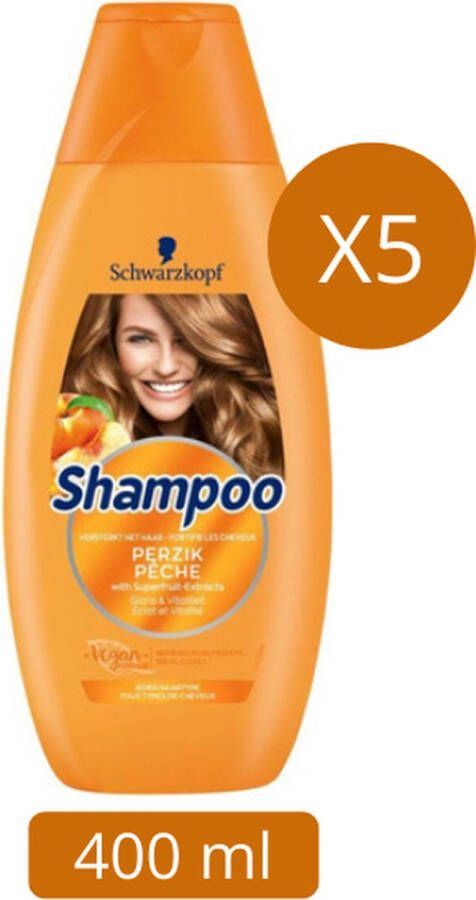 Schwarzkopf Shampoo Perzik 5 x 400ml