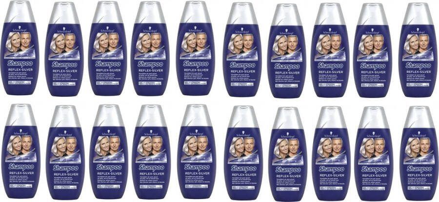 Schwarzkopf Shampoo Reflex Silver 20x250 ml Voordeelverpakking