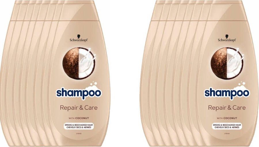 Schwarzkopf Shampoo Repair & Care 16 x 400 ml