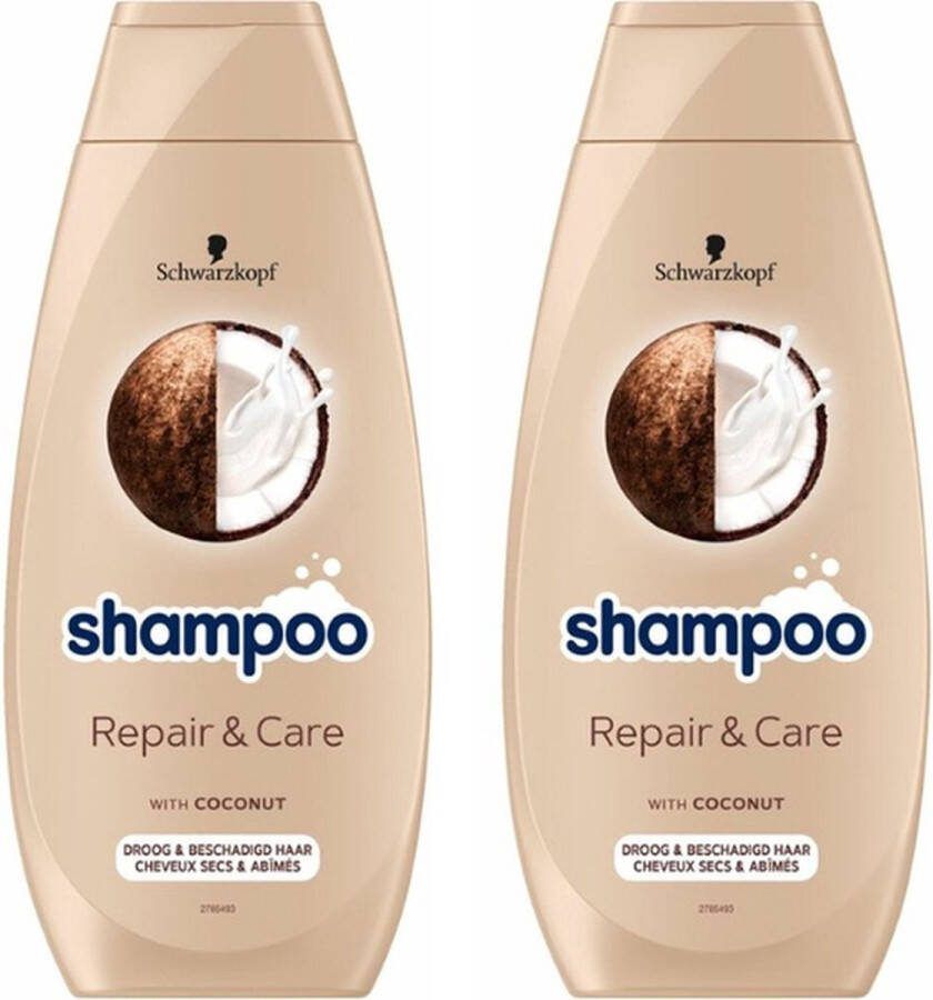 Schwarzkopf Shampoo Repair & Care 2 x 400 ml