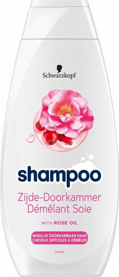 Schwarzkopf Zijde-Doorkammer Shampoo 400 ml