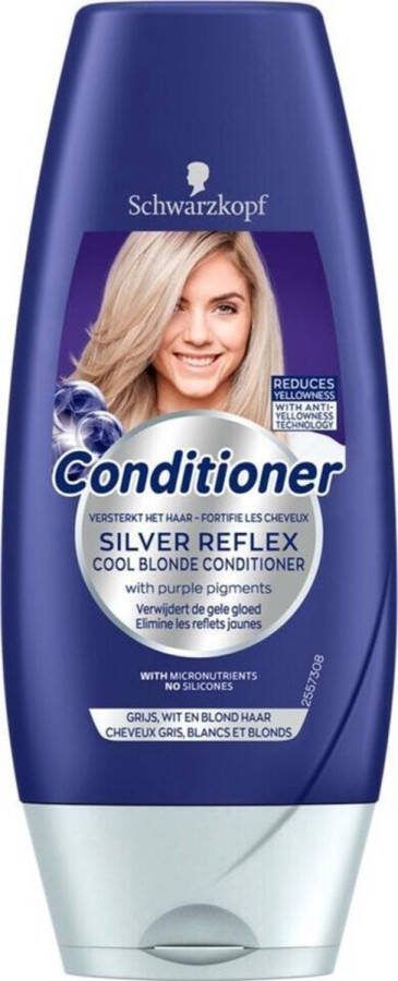 Schwarzkopf Silver Reflex Conditioner Voordeelverpakking 3 x 250 ML