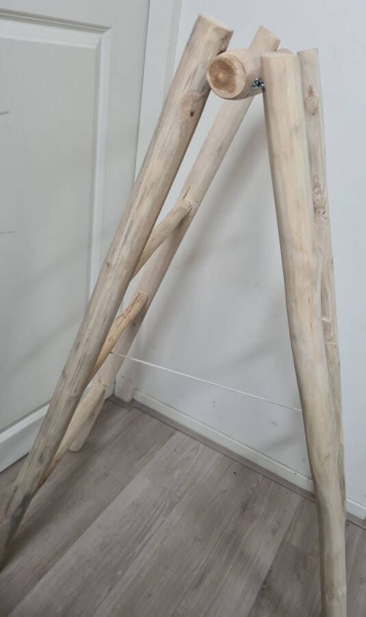 Scissor Mountains handoekrek handdoekhouder hout ladder decoratie rek