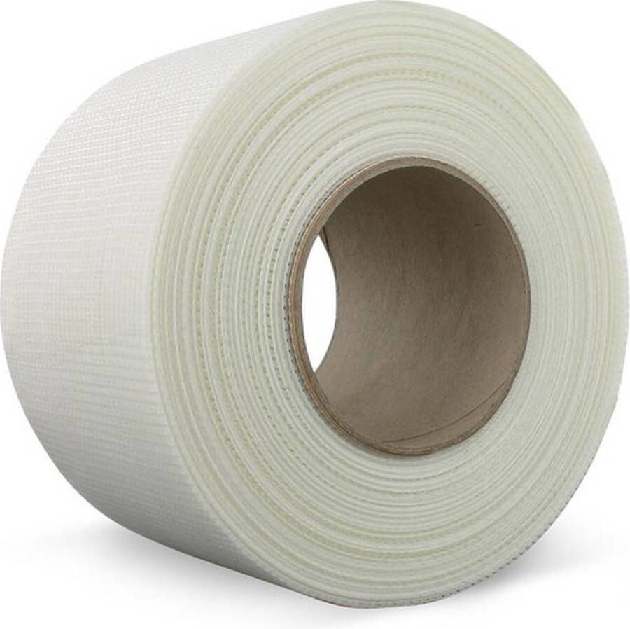 Scley Fiberglas GaasBand 100x90m Acryl lijm 0 23mm 18 Mesh Geweven Makkelijk in gebruik voor scheuren en gaten in muren