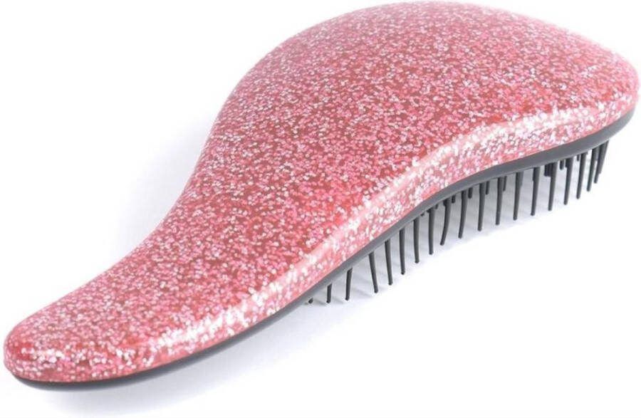 Scoby Anti Klit Borstel Haarborstel Anti klit Hairbrush Compacte borstel Haar borstel Roze