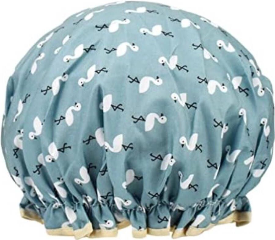 Scoby Douchemuts Flamingo Shower Cap Flamingo Douchecap Douchekapje Douche muts Douche cap