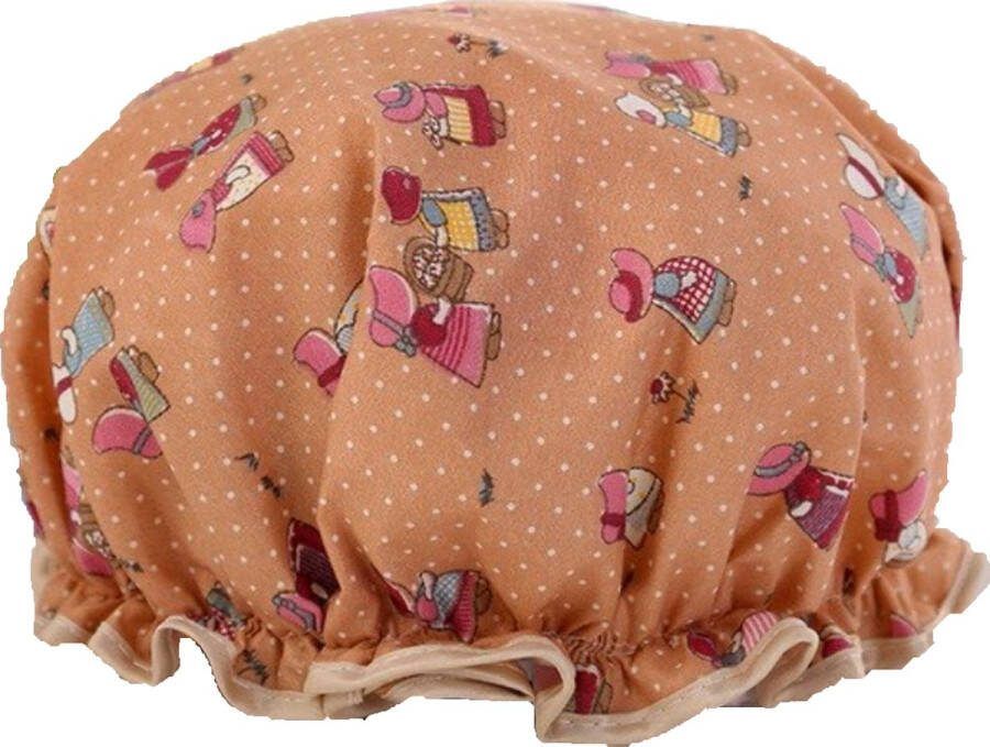 Scoby Douchemuts Orange Shower Cap Oranje Douchecap Douchekapje Douche muts Douche cap