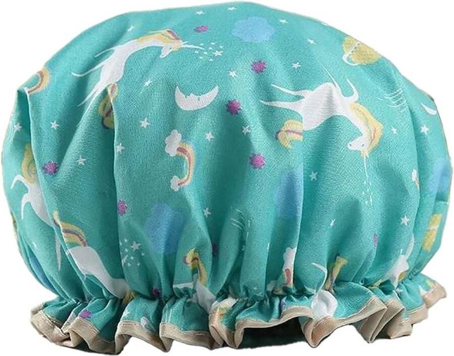 Scoby Douchemuts Unicorn Shower Cap Eenhoorn Douchecap Douchekapje Douche muts Douche cap