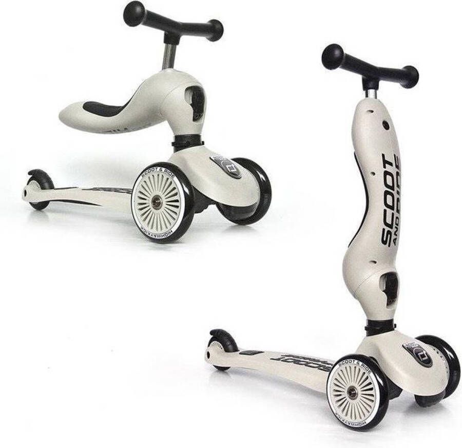 Scoot & Ride Scoot and Ride Highwaykick 1 Buitenspeelgoed Ash