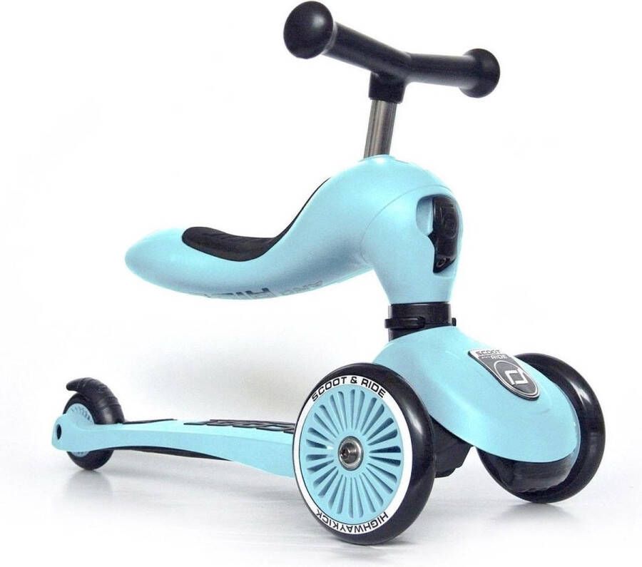 Scoot & Ride Scoot and Ride Highwaykick 1 Step Loopfiets Blueberry Blauw