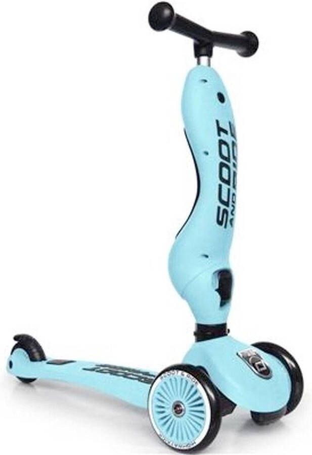 Scoot & Ride Scoot and Ride Highwaykick 1 Step Loopfiets Blueberry Blauw