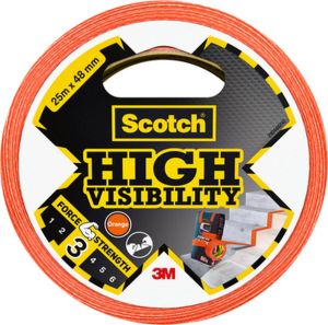 Scotch 3M Universele High Visibility Reparatiedoek Oranje 25mx48mm