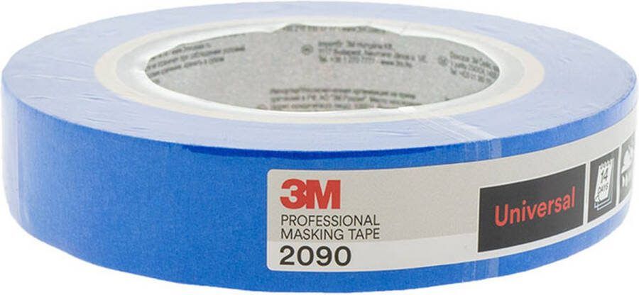 Scotch Professionele afplaktape 209024SW Verschillende oppervlakken 24 mm x 50 m 1 rol