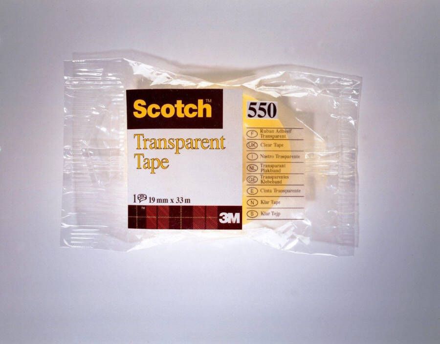 Scotch ® Transparante Tape Individueel Flowpack + Toren 15 mm x 66 m 10 Rollen Pak