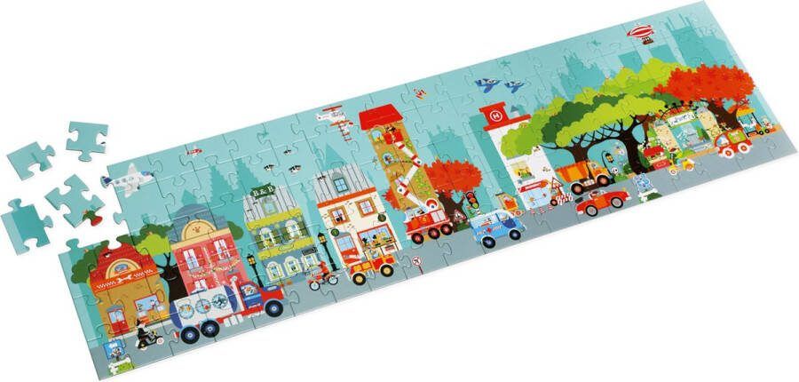 Scratch Vloerpuzzel Stad