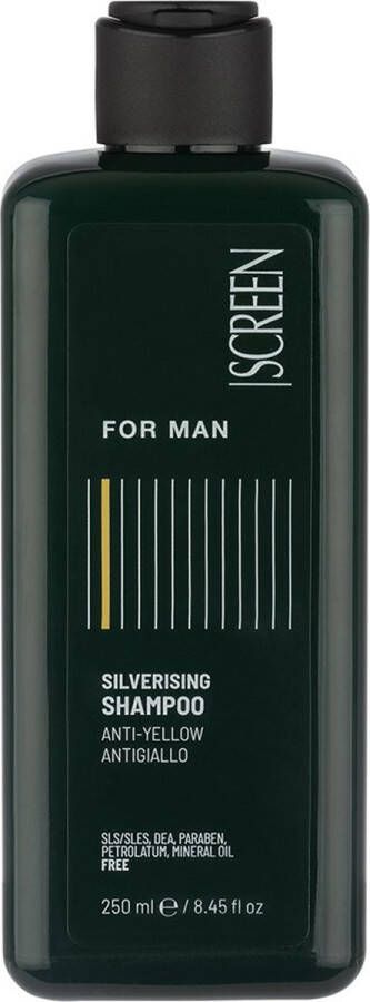 Screen For Man Silverising Shampoo 250ml Anti-Yellow