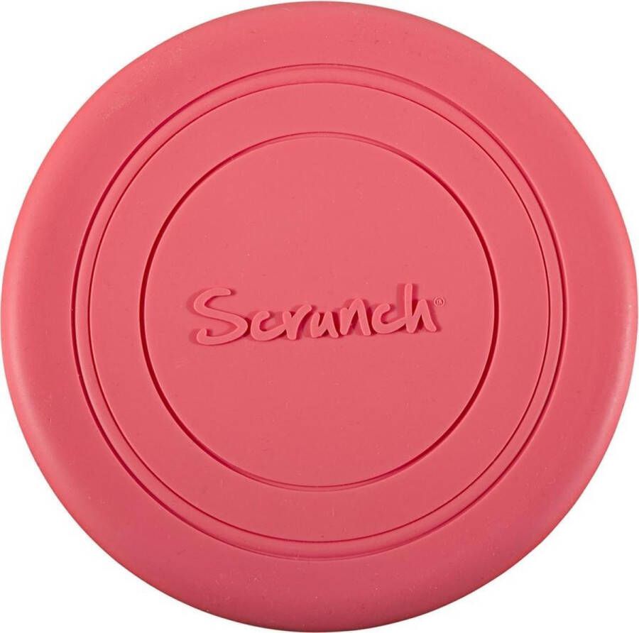 Scrunch Siliconen Frisbee Pink (roze)