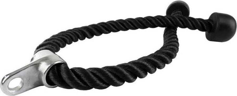 ScSPORTS Triceps touw 100 cm Met draaipunt Voor lat pulley of krachtstation Triceps rope