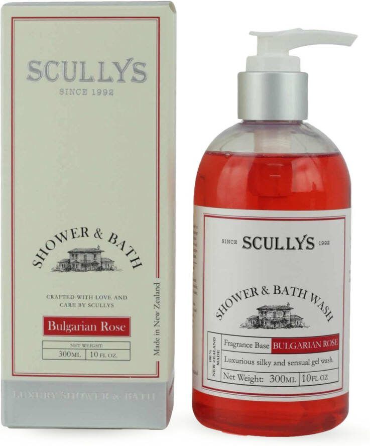 Scullys Douchegel & Badgel Huidverzorging Bulgaarse Roos Etherische Olie