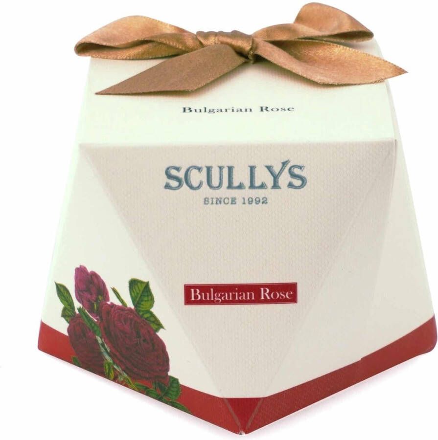 Scullys Diamant geschenkdoos Bulgaarse Roos etherische olie giftset Cadeauset Handcrème Lippenbalsem Rozenzeep