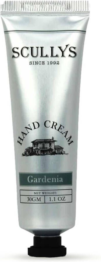 Scullys Handcreme Natuurlijke Hydratatie Huidverzorging Mini Tube Witte Gardenia Etherische Olie & Vitamine E