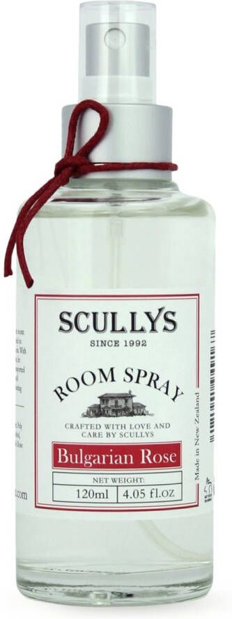 Scullys Kamerstoffen Parfum spray Bulgaarse Roos Etherische Olie