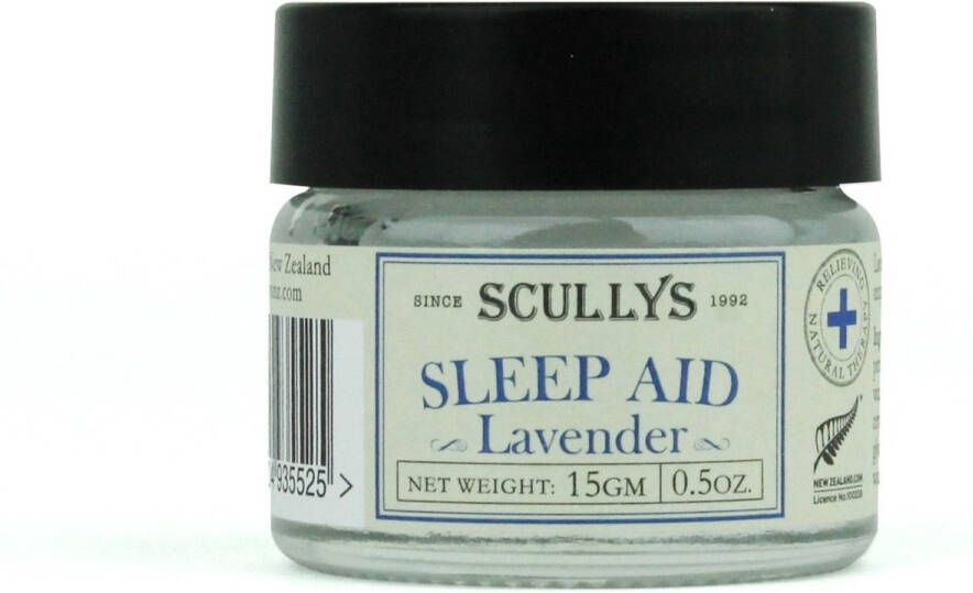 Scullys Lavendel Slaap Balsem Hulp Etherische Olie Natuurlijke Therapie