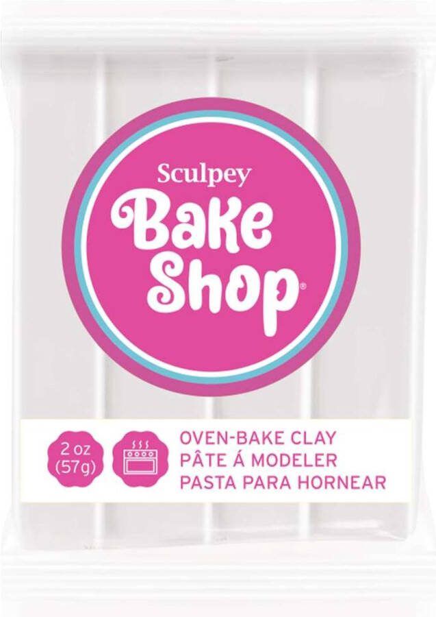 Sculpey Bake shop white boetseerklei 57 gr
